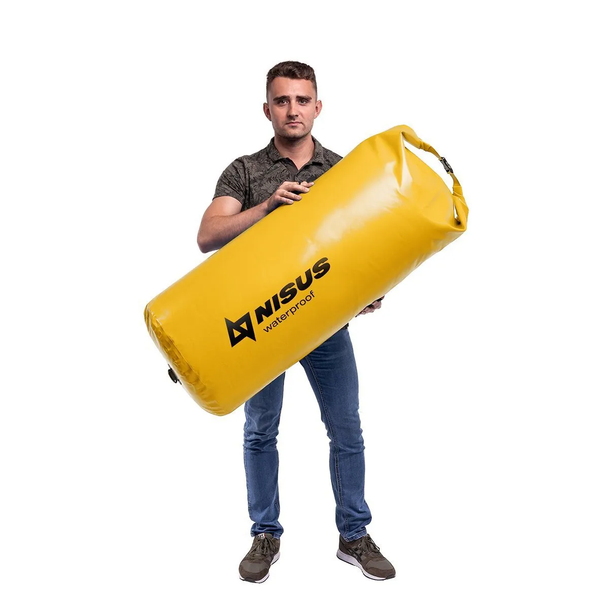 160 L Waterproof Extra Large Dry Bag, Blue/Yellow