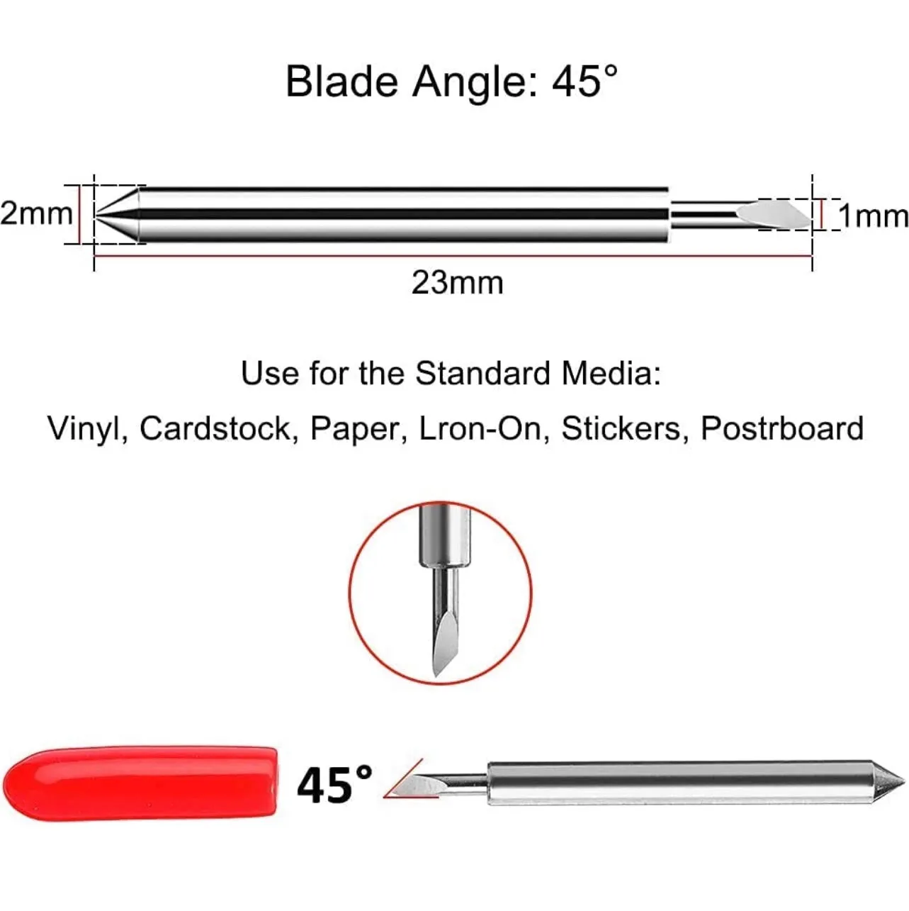 5pk Blades for Cricut