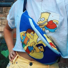 90's fabric bumbag