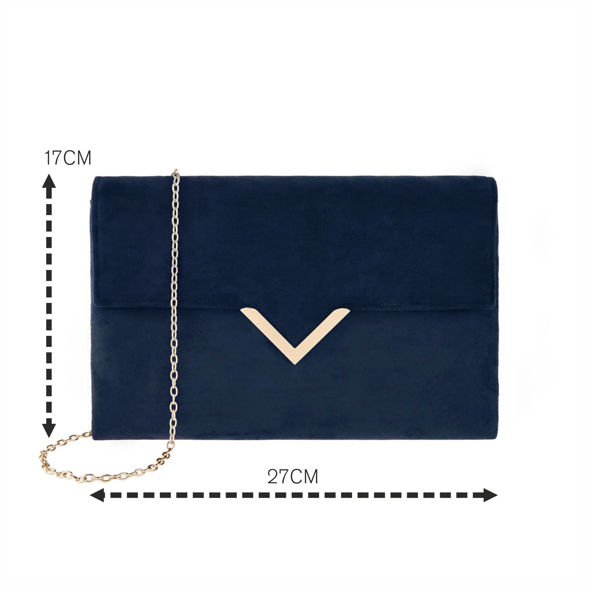 Accessorize London Women's Natalie Suedette Envelope