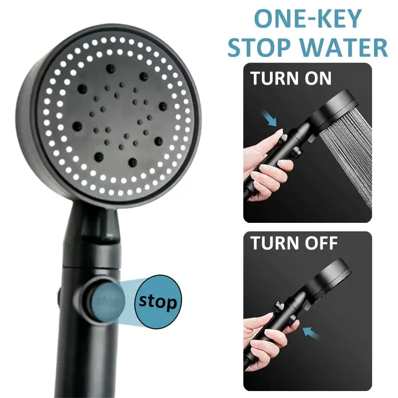 Adjustable Pressurized Shower Head