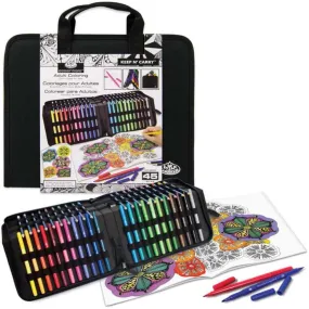 Adult Coloring Art Set 45pc