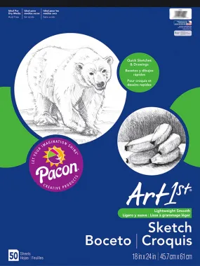 Art Sketch Pad 50 Sheets 18in x 24in