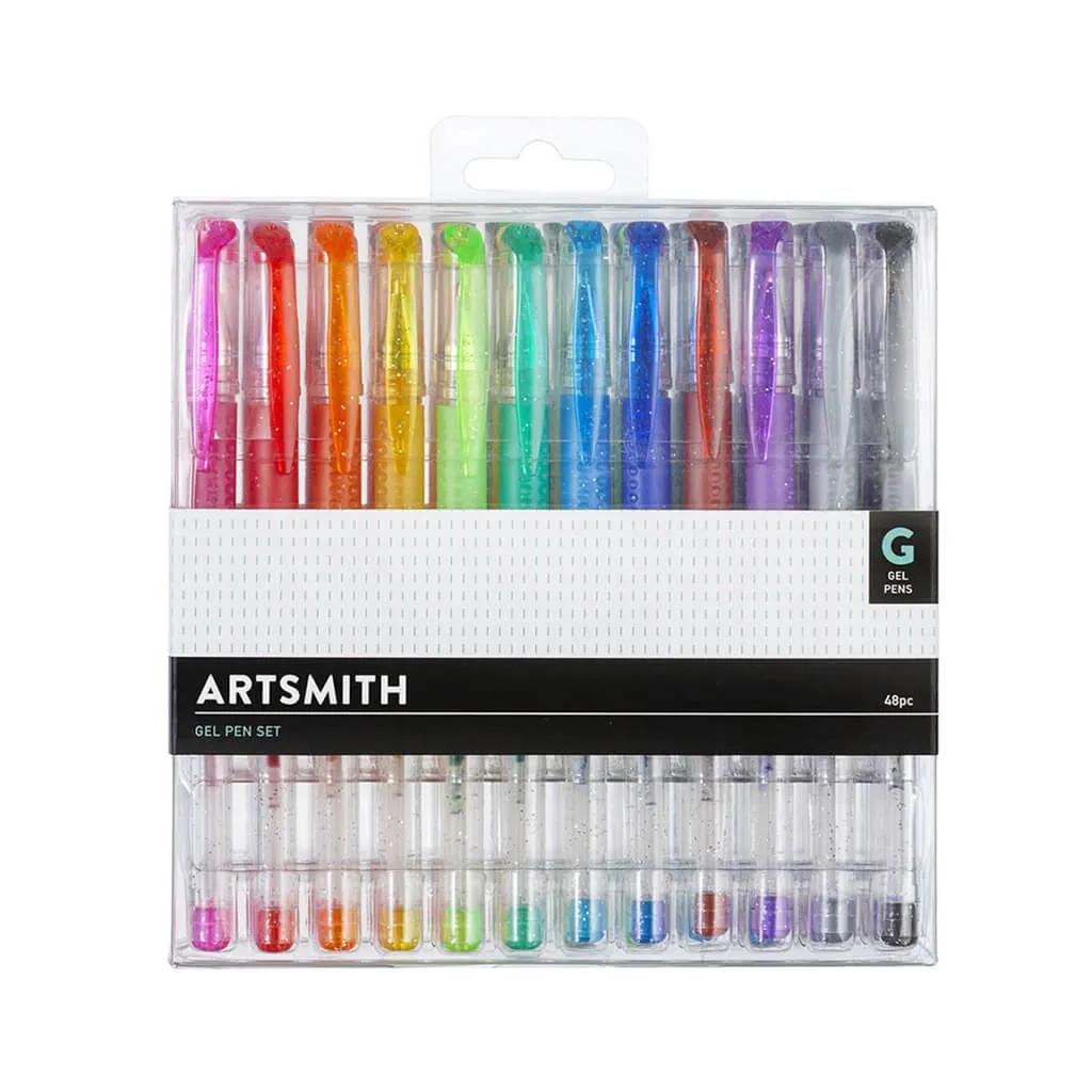 Artsmith Gel Pen Set of 48