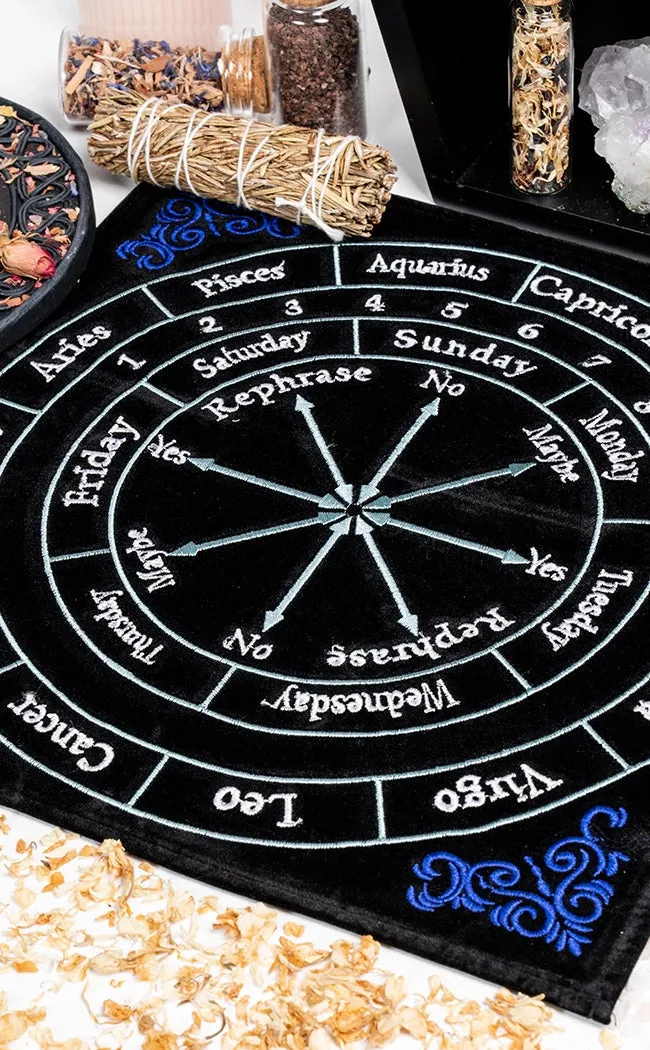 Astrology Velvet Pendulum Mat