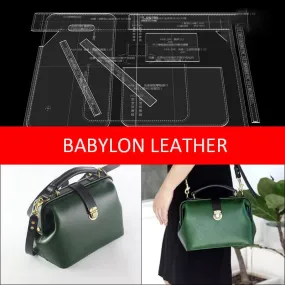 BABYLON™ Luxurious Shoulder Bag Leather Craft Pattern AAB-296