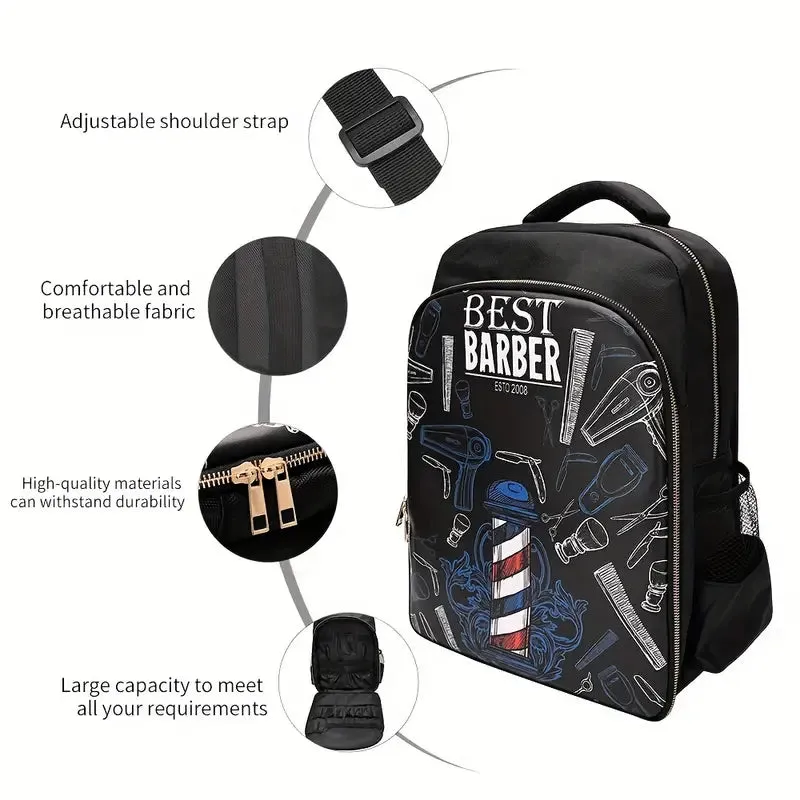 Barber Backpack Best Barber Est 2008