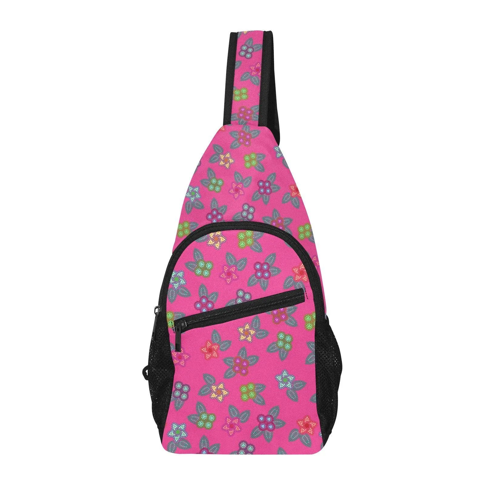 Berry Flowers Chest Bag