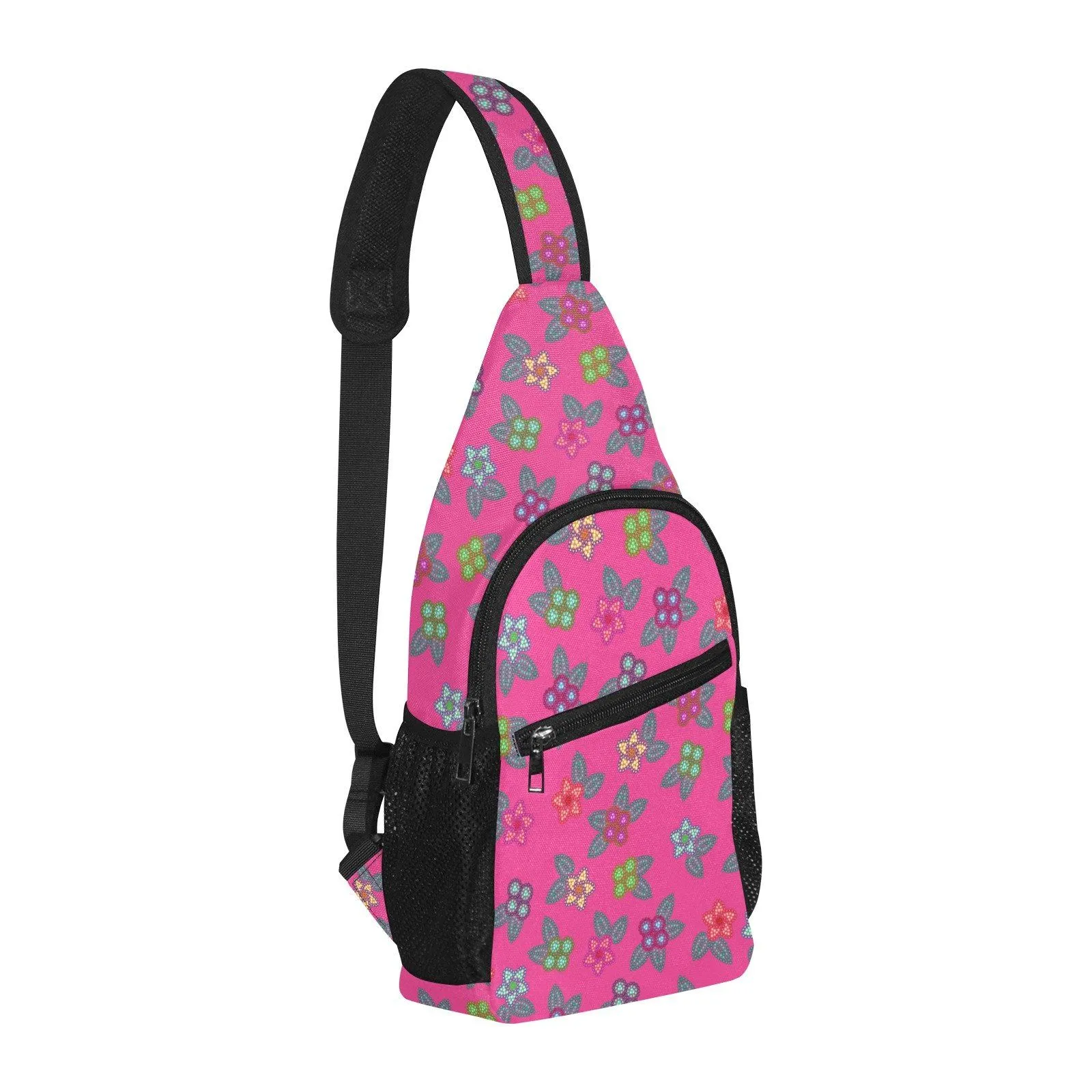 Berry Flowers Chest Bag