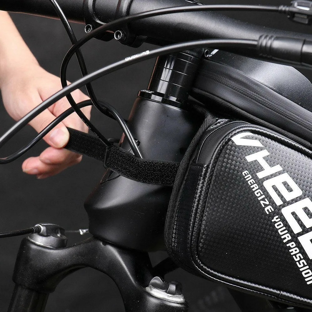 Bike Phone Front Frame Bag Top Tube Bike Bag Bicycle Handlebar Bag Cell Phone Holder Mount Bag Cycling Bag