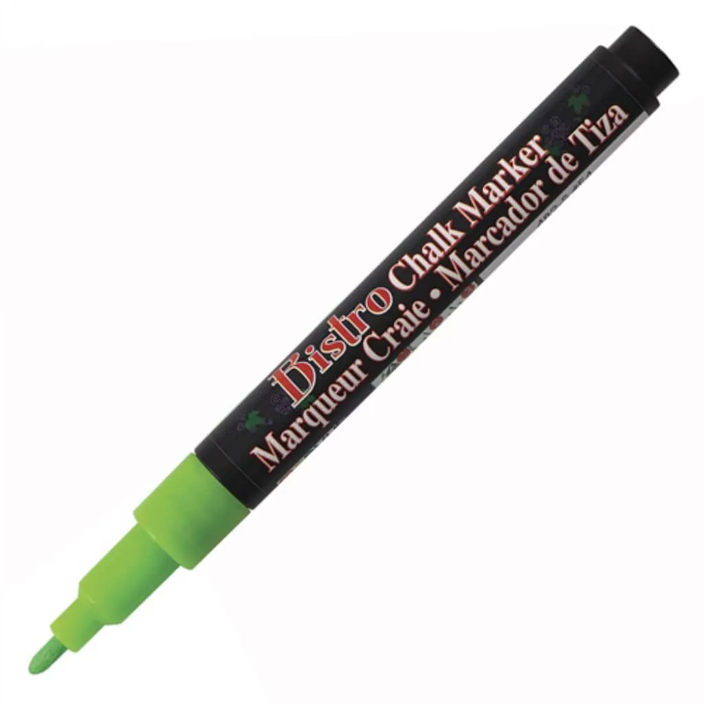 Bistro Chalk Marker Fine Point Fluorescent