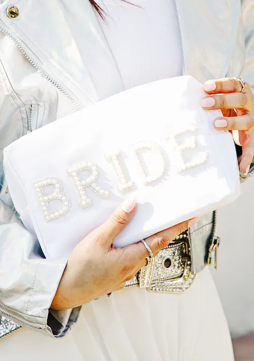 Bride Pouch White