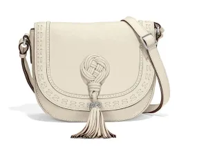 Brighton Trina Saddlebag in White