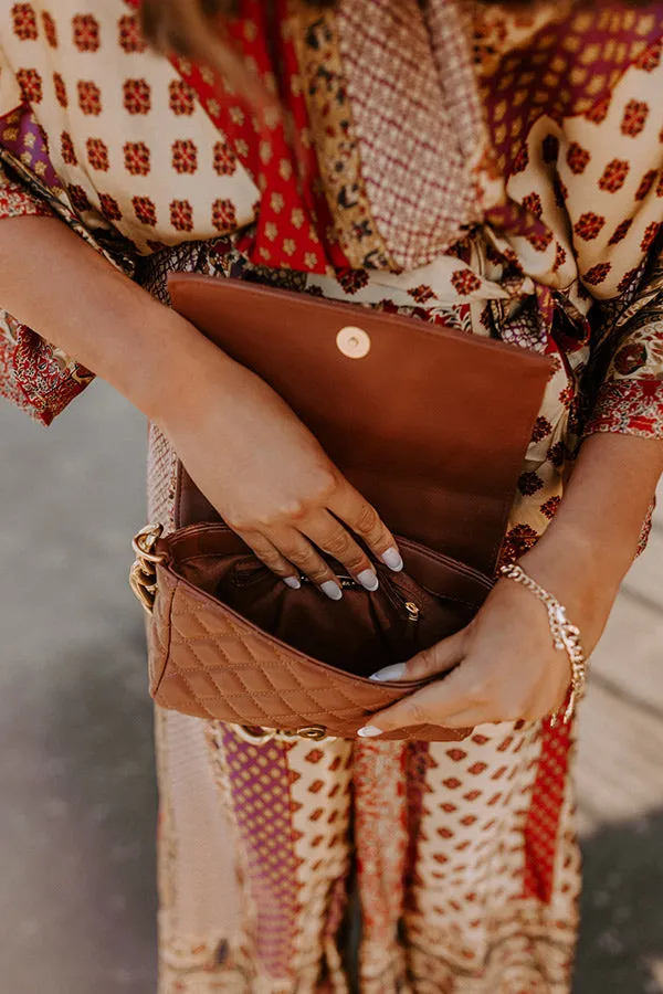 Brisk Evening Crossbody In Brown