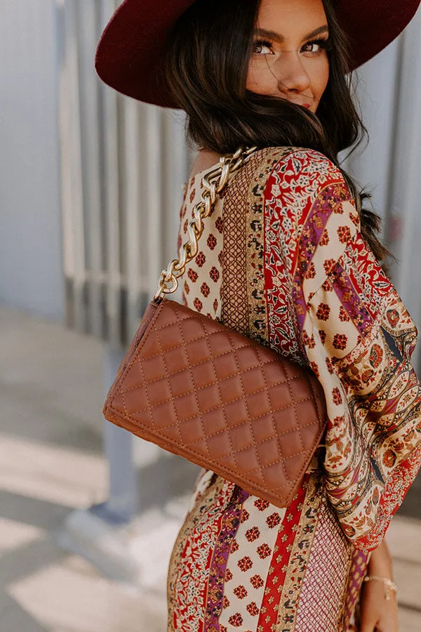 Brisk Evening Crossbody In Brown