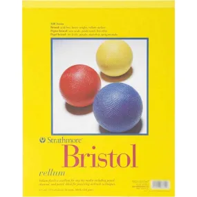 Bristol Vellum Pad 11in X 14in 20 Sheet