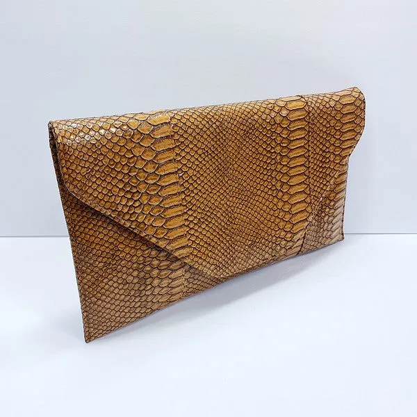 Brown Evening Clutch Bag