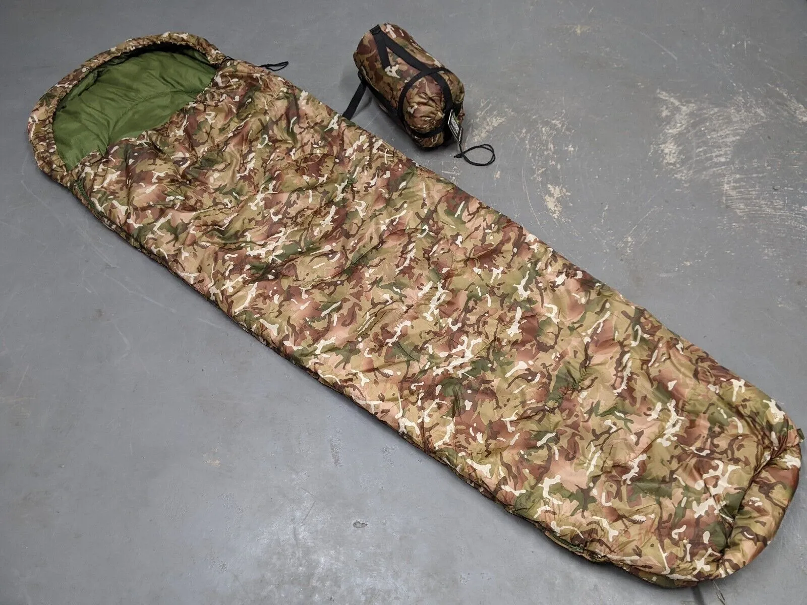 BTP MTP Camo Camouflage Sleeping Bag