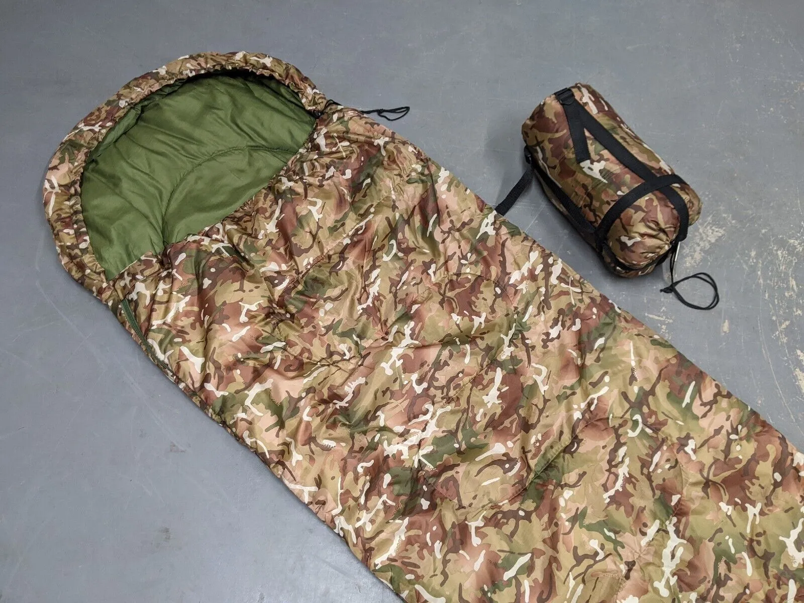 BTP MTP Camo Camouflage Sleeping Bag