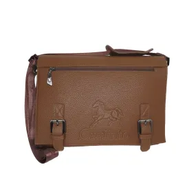 Camel Messenger Bag