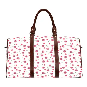 Cherries Waterproof Travel Bag/Small (Model 1639)