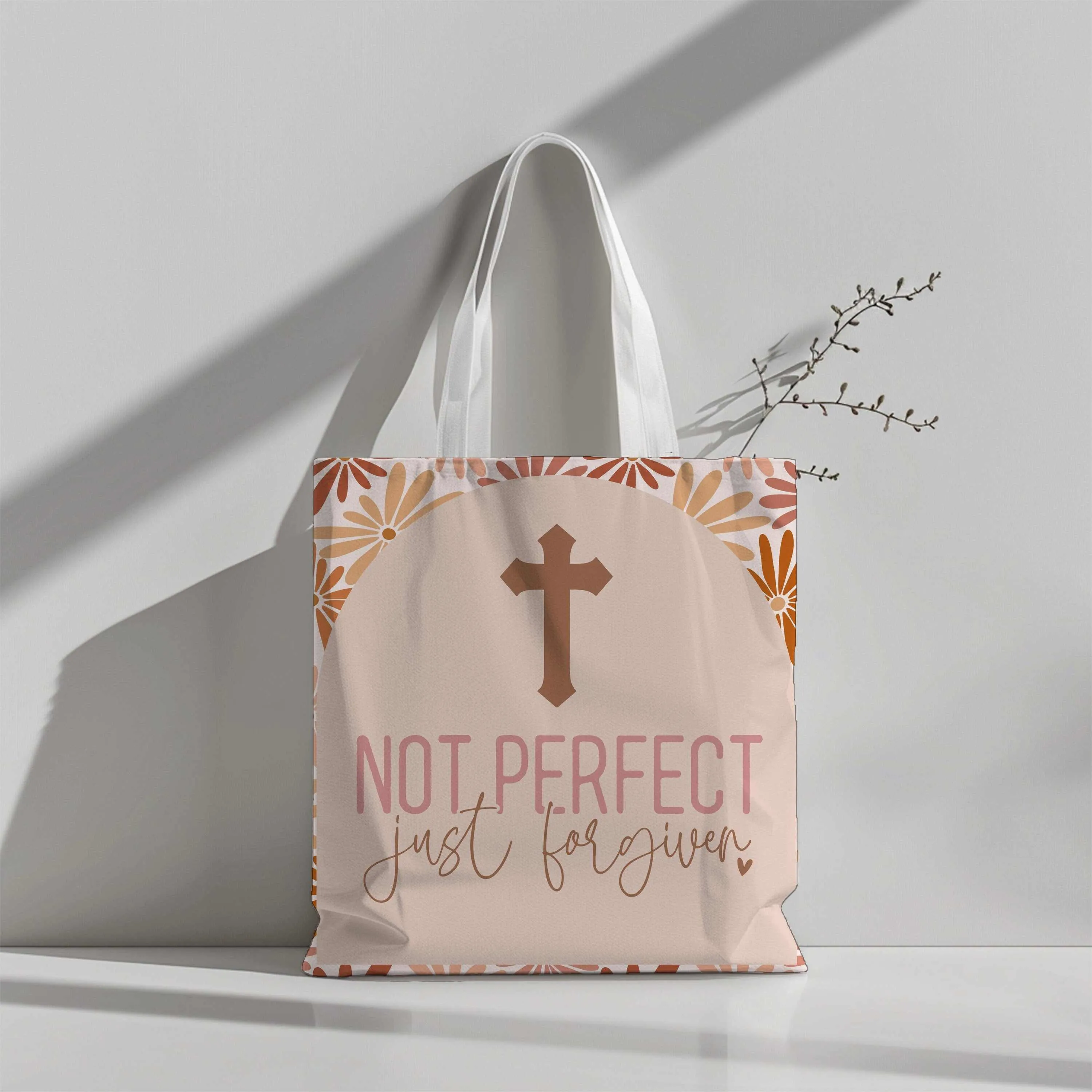 Christian Canvas Tote Bag Free Shipping