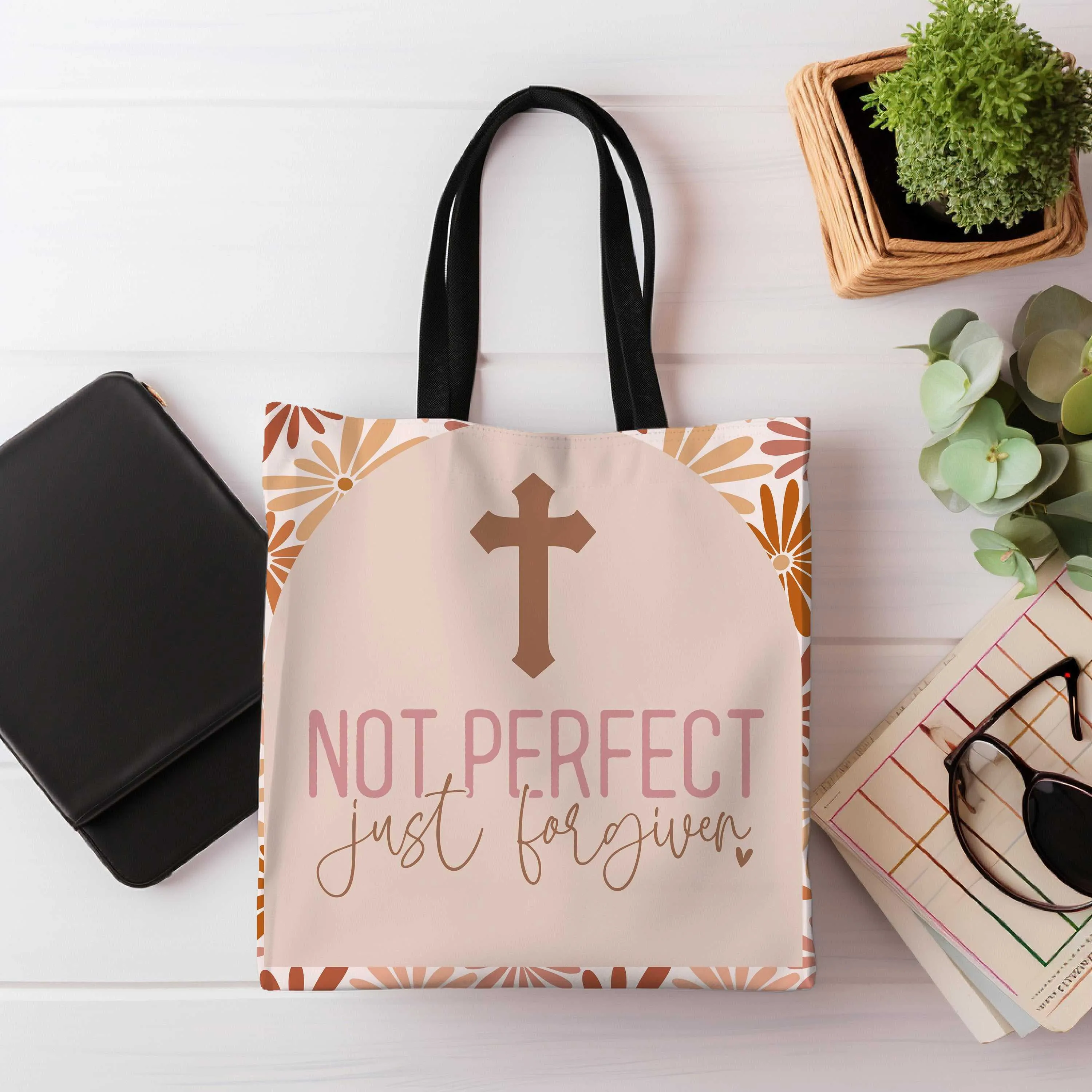 Christian Canvas Tote Bag Free Shipping