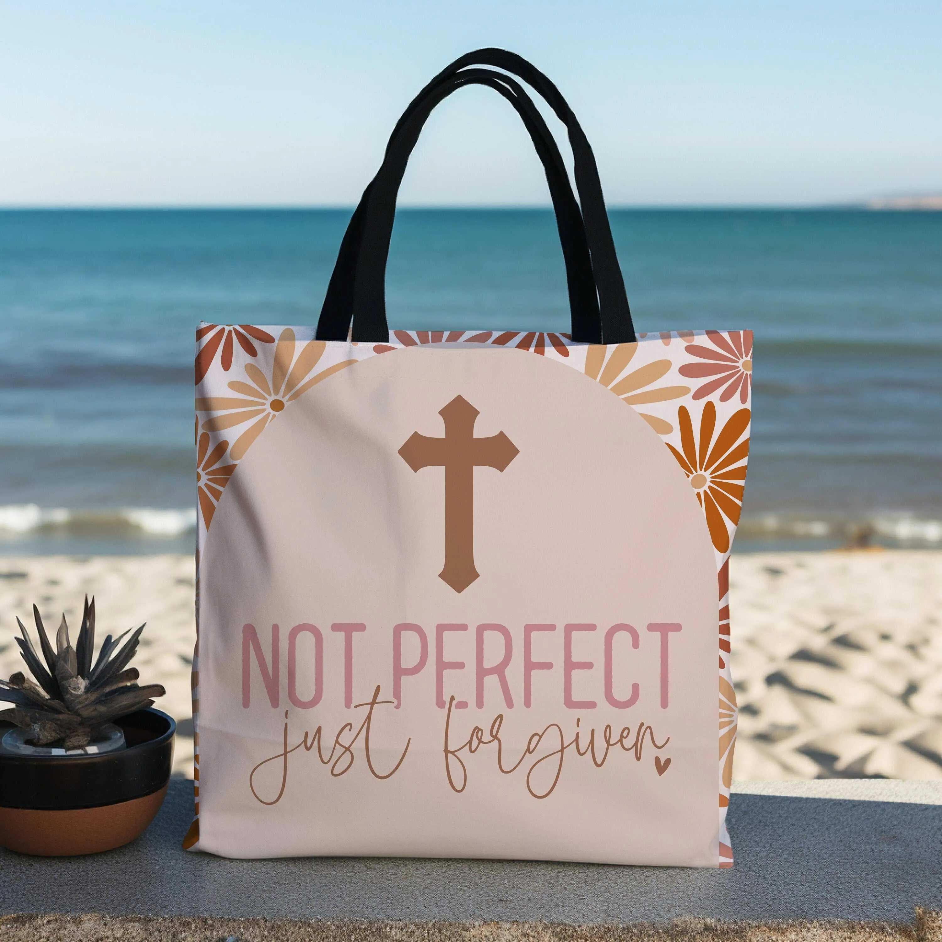 Christian Canvas Tote Bag Free Shipping