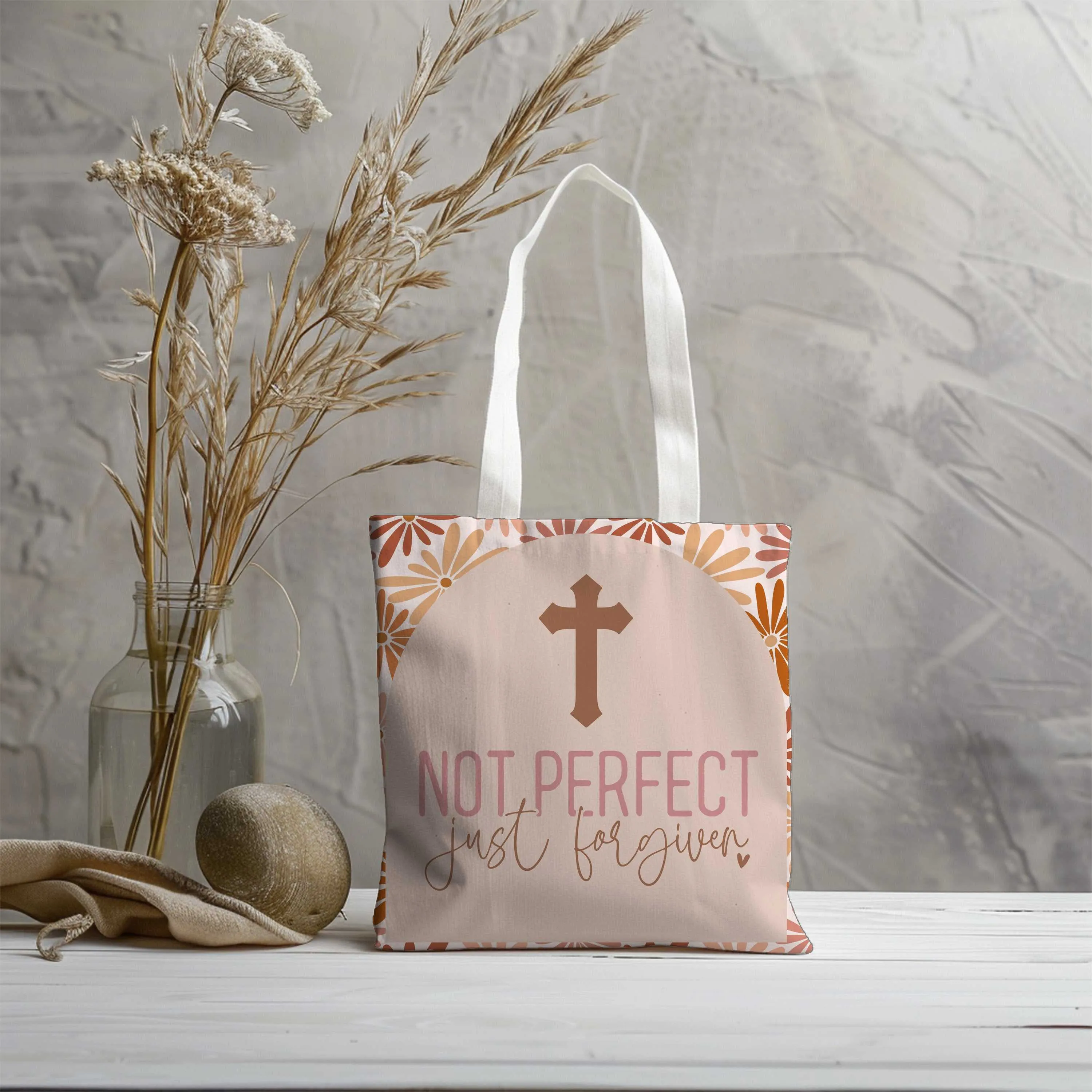 Christian Canvas Tote Bag Free Shipping