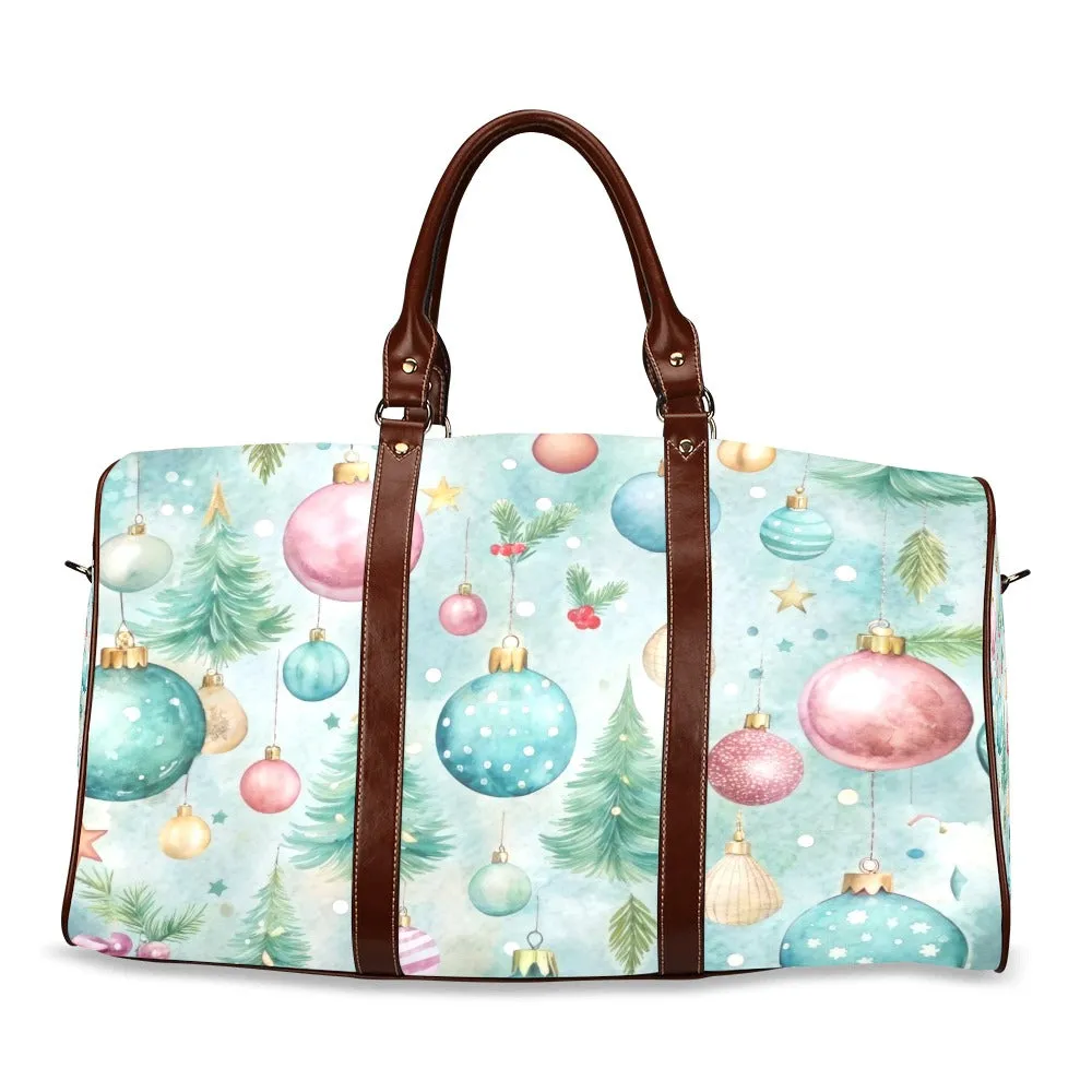 Christmas Baubles Waterproof Travel Bag/Small (Model 1639)