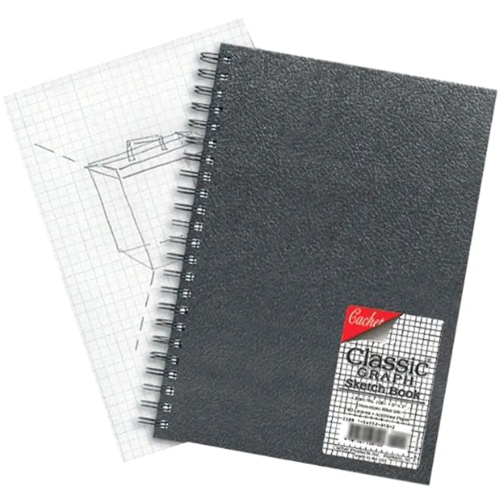 Classic Graph Book Spiral Binding