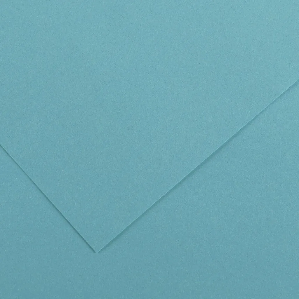 Colorline Paper Sheets 19in x 25in 300gsm Turquoise Blue