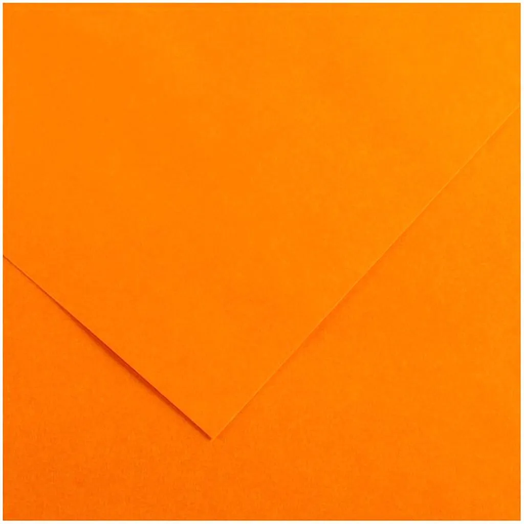 Colorline Paper Sheets 8.5in x 11in 300gsm Clementine