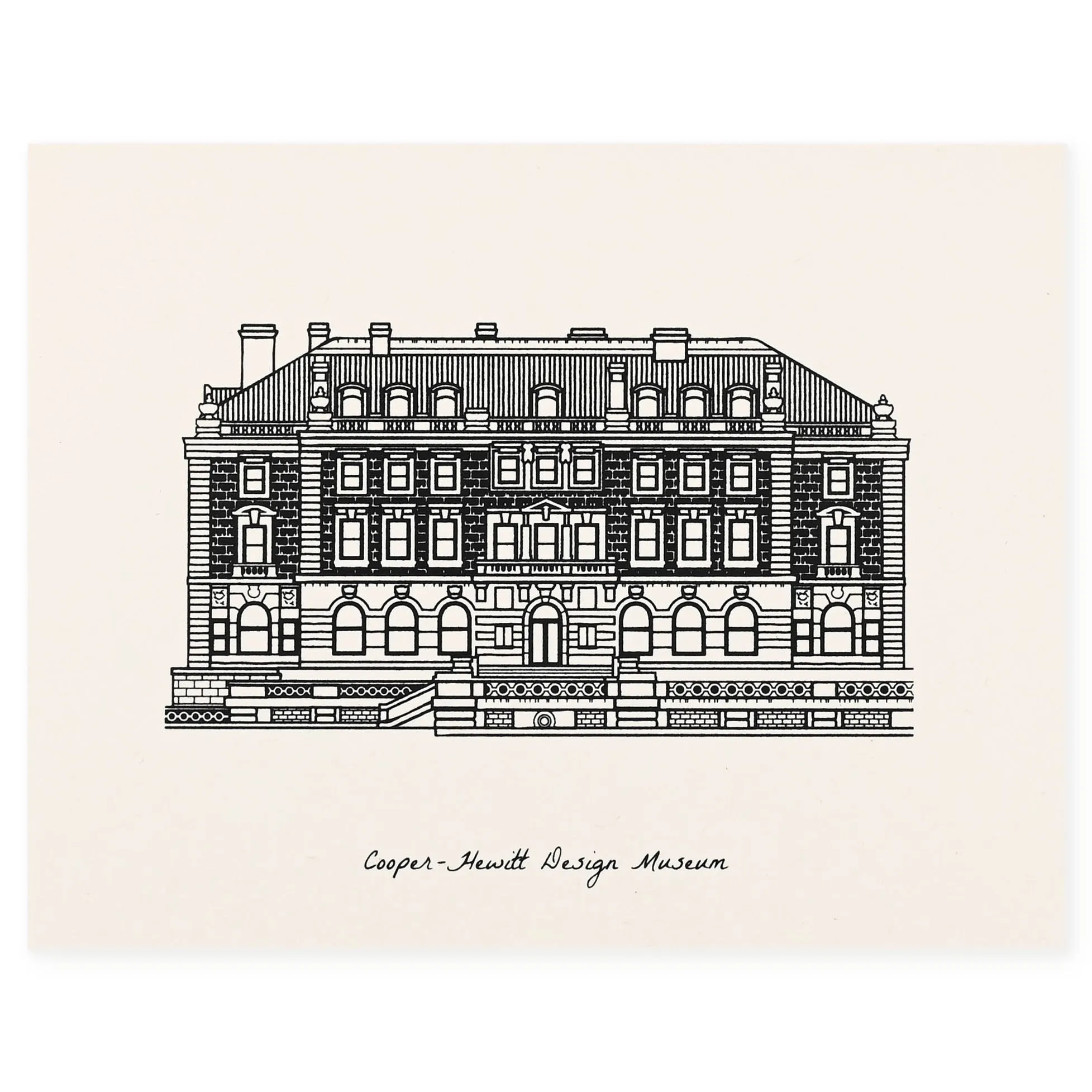 Cooper Hewitt Design Museum Greeting Card
