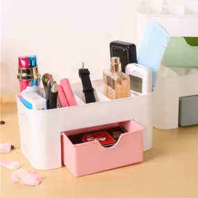 Cosmetic and jewelry storage box, Pink Color