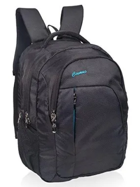 Cosmus Linux 39 litres Black & T Blue Laptop Backpack