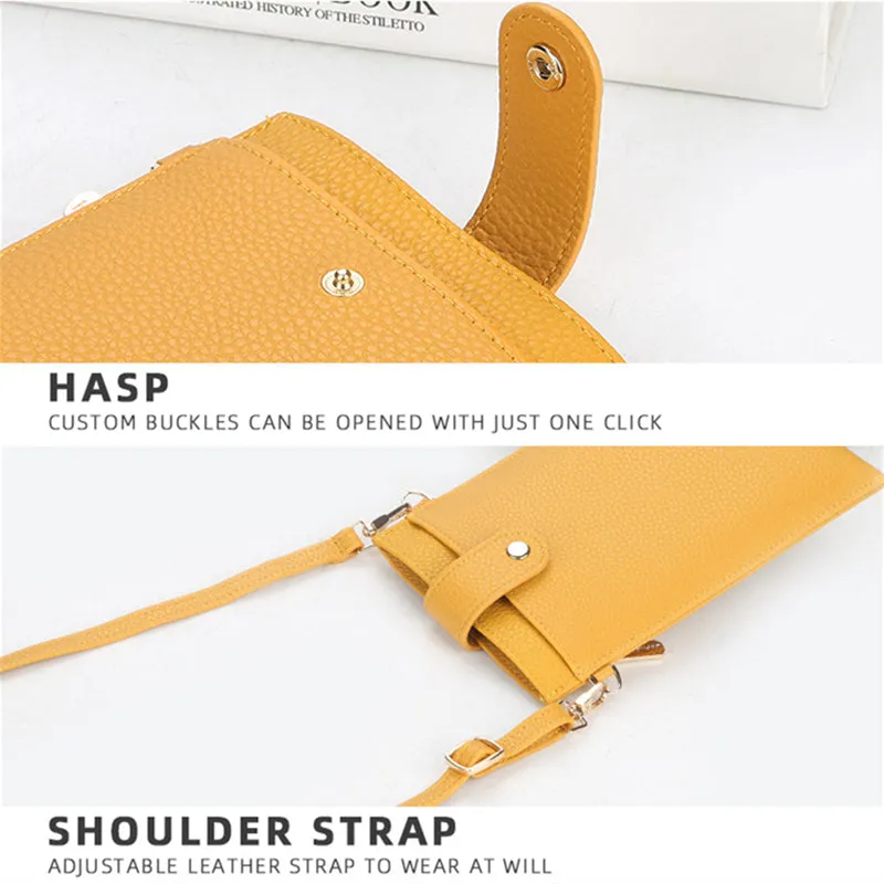 Crossbody Mobile Phone Bag Wallet Women Clutch Wallet Bag