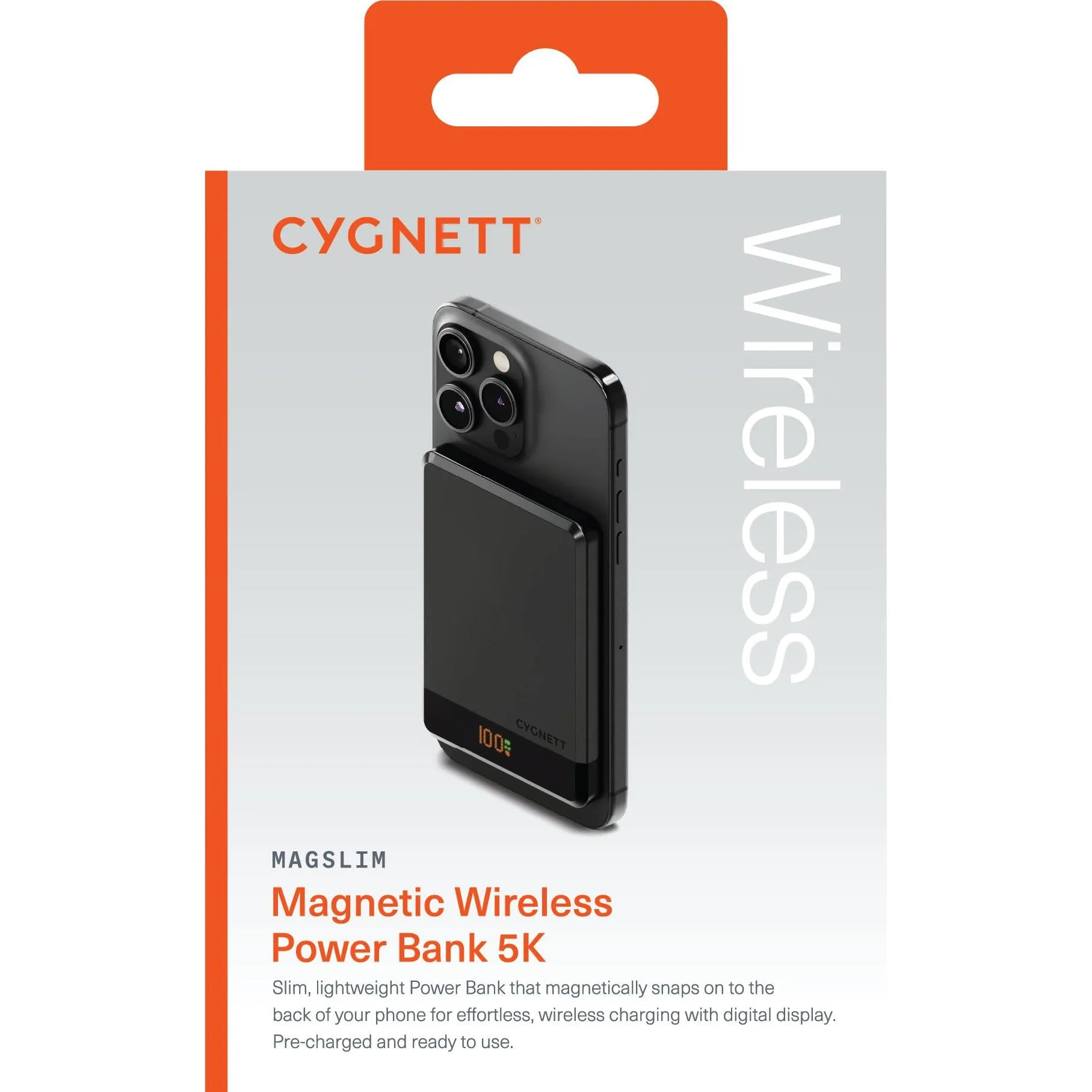 Cygnett 5k MagSlim Power Bank (Black)