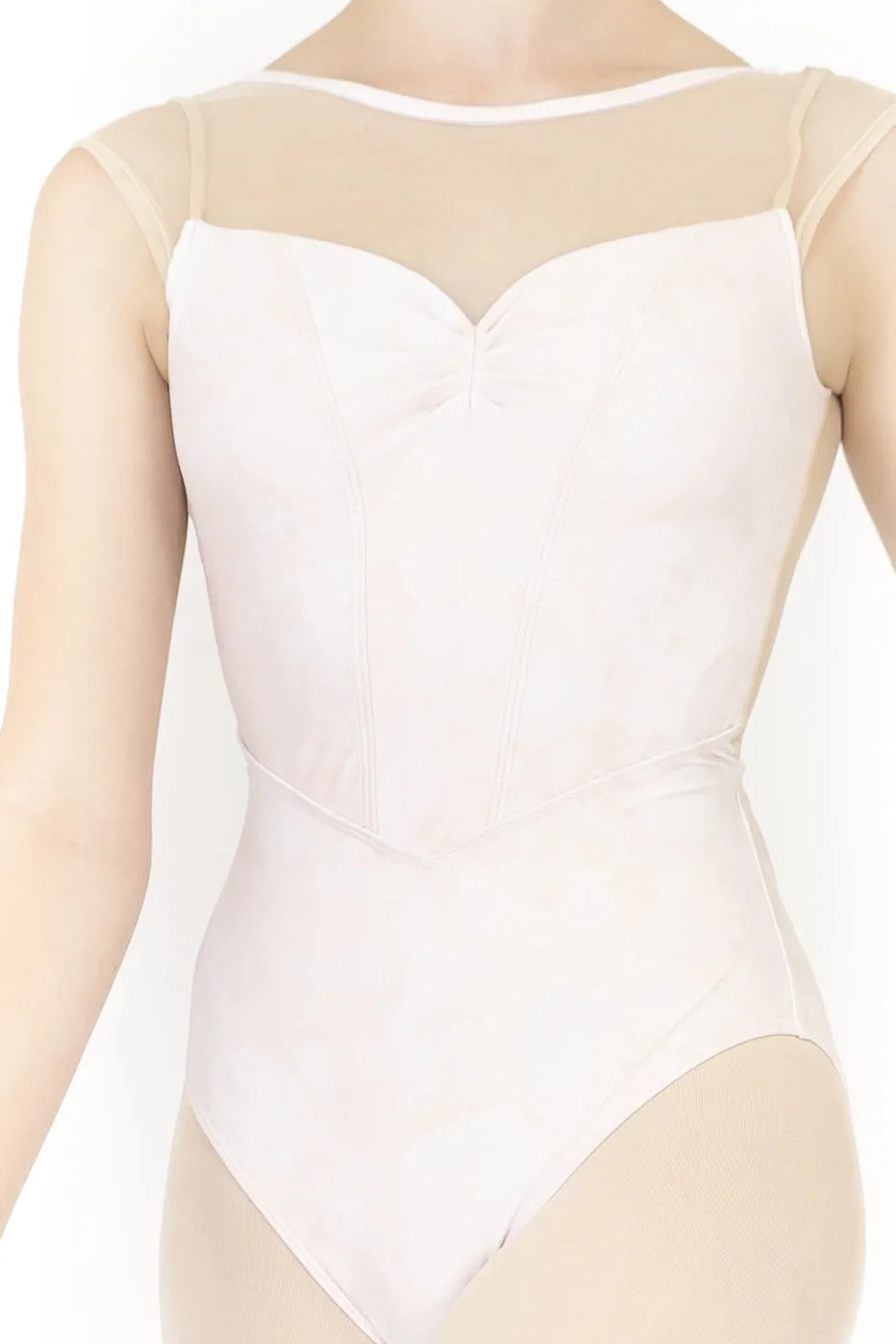 Danse de Paris "Delphine" Cap Sleeve Leotard