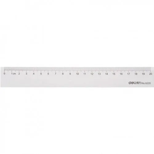 Deli PS Ruler 20cm