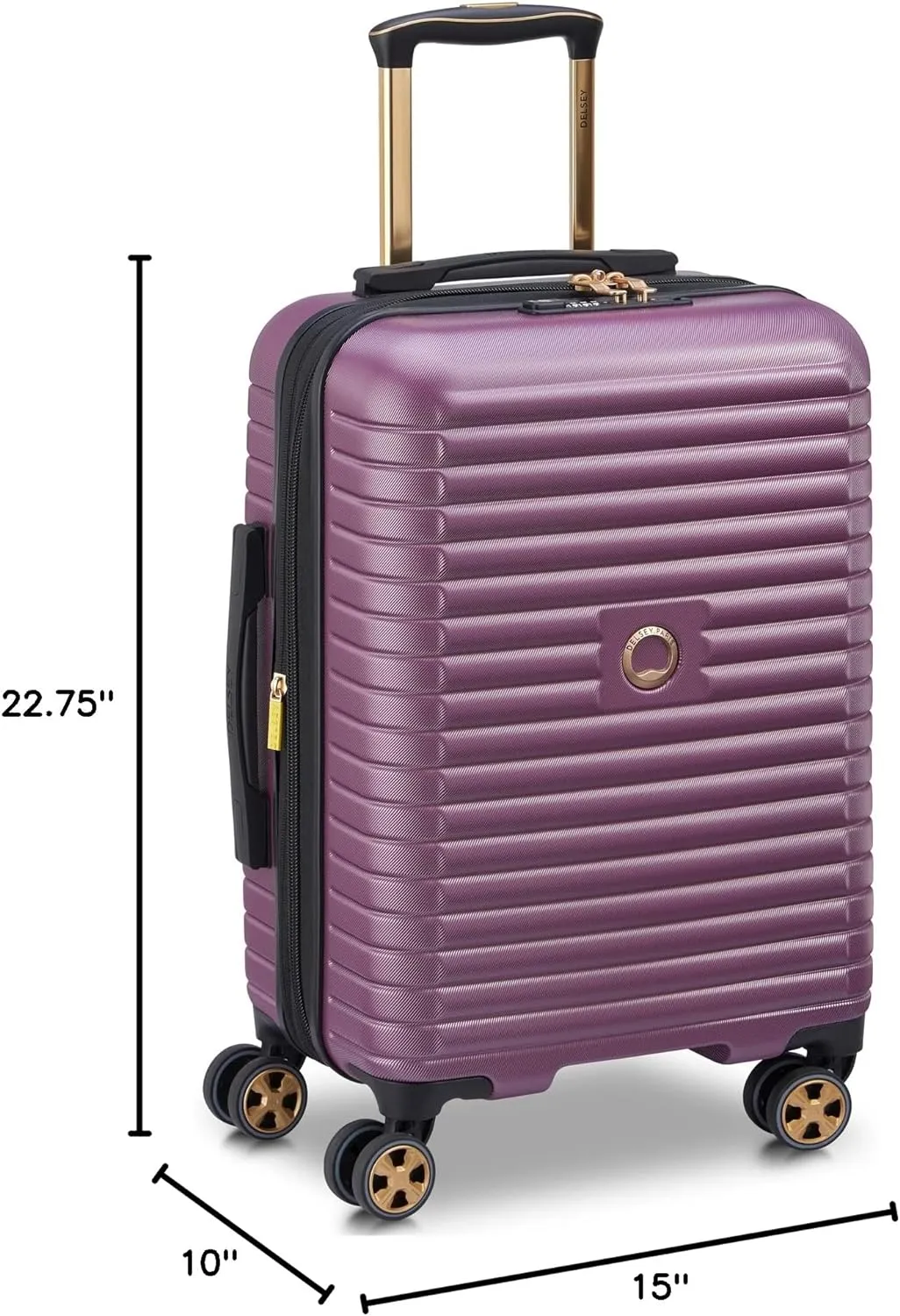 Delsey Cruise 3.0 Carry-On Expandable Spinner