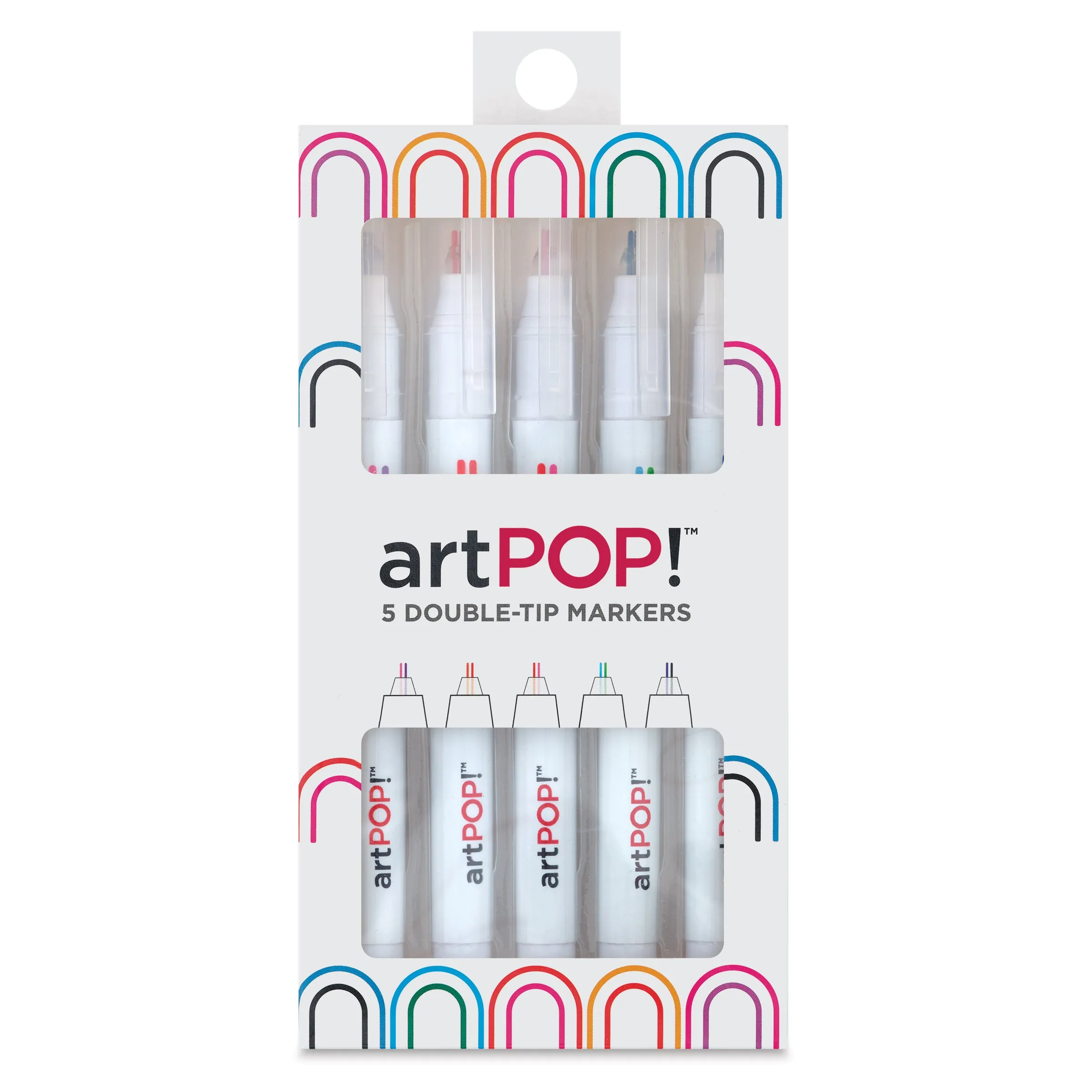 Double Tip Markers - Set of 5