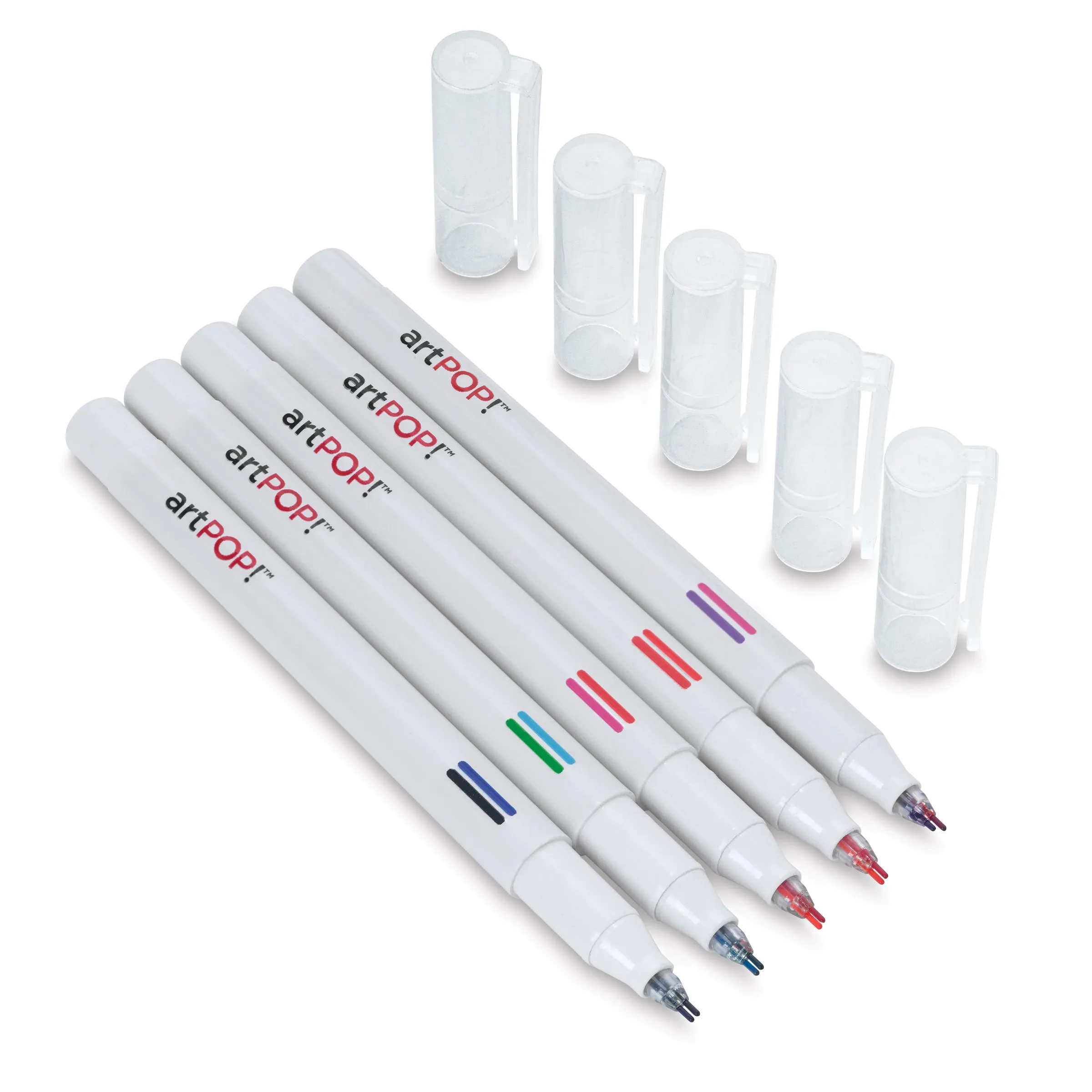 Double Tip Markers - Set of 5