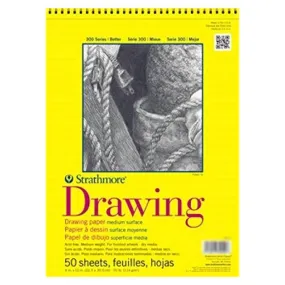 Drawing Pad Spiral Bound 11in X 14in