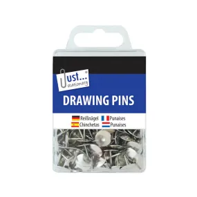 Drawing Pins - Assorted Pack Notice Board Push Pins Office Stationery