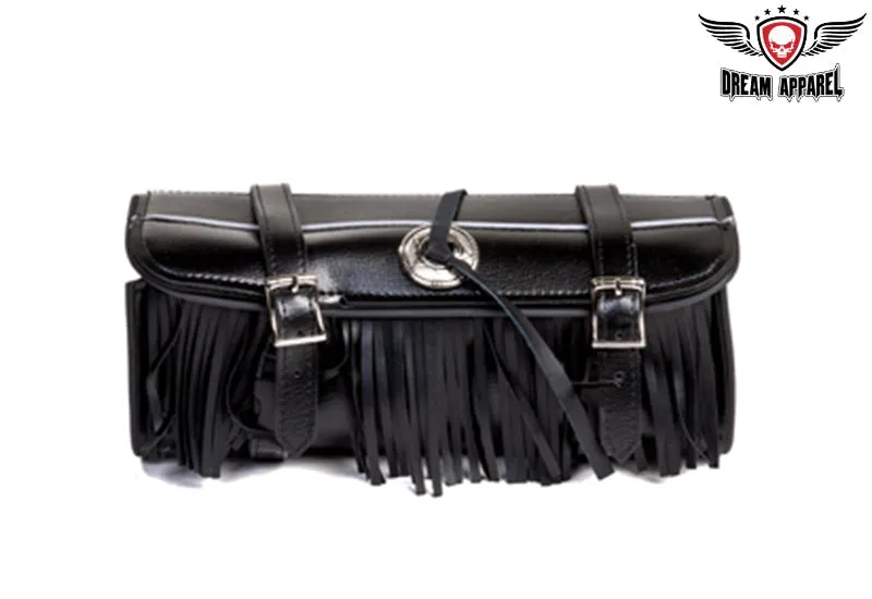 Dream Apparel 10" Motorcycle Tool Bag With Fringes