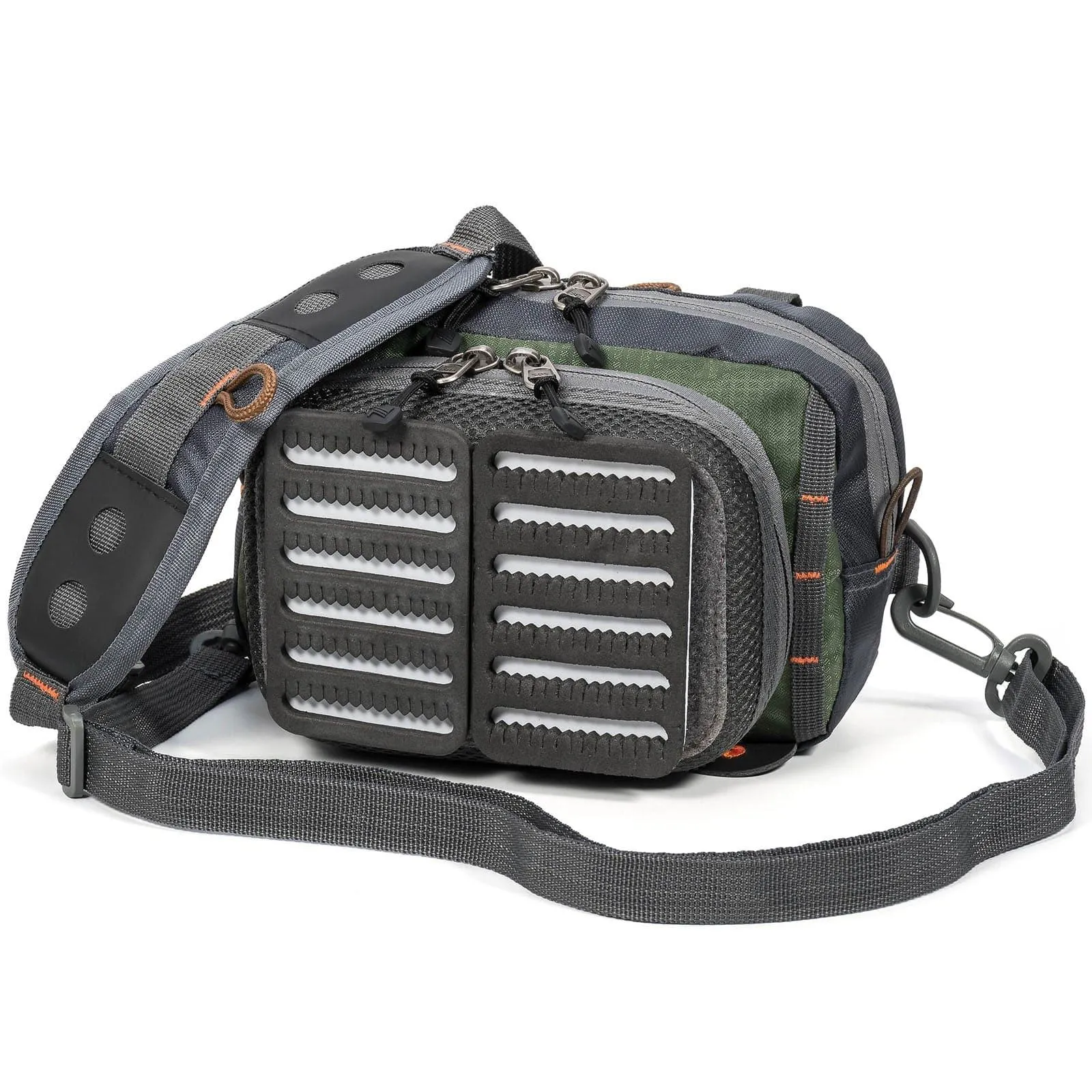 Dr.Fish Nylon Fly Fishing Chest Bag Pack