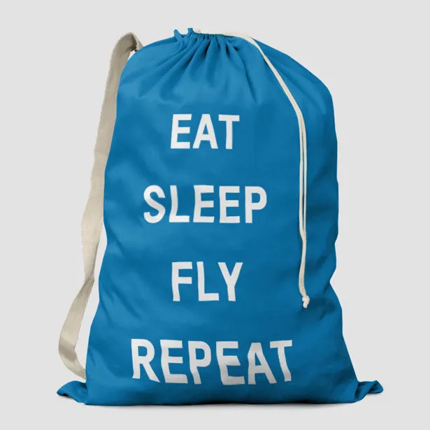 Eat Sleep Fly - Laundry Bag