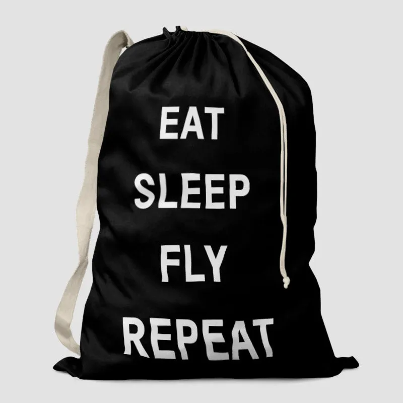 Eat Sleep Fly - Laundry Bag