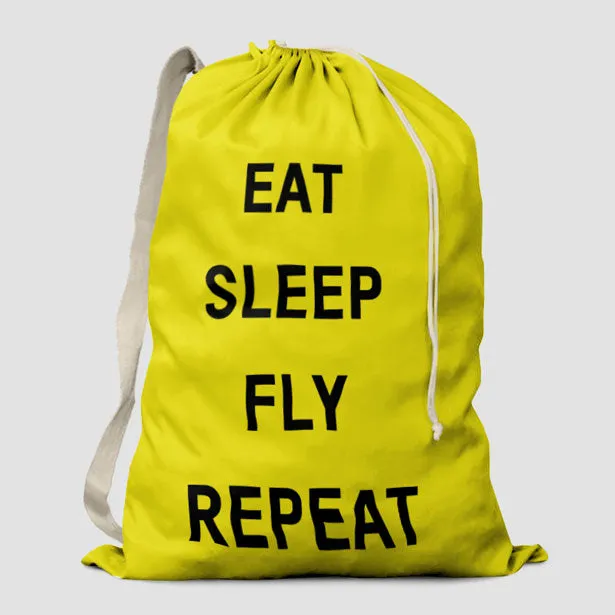 Eat Sleep Fly - Laundry Bag